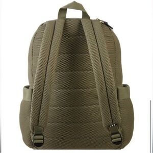 Addias Green unisex mesh backpack.